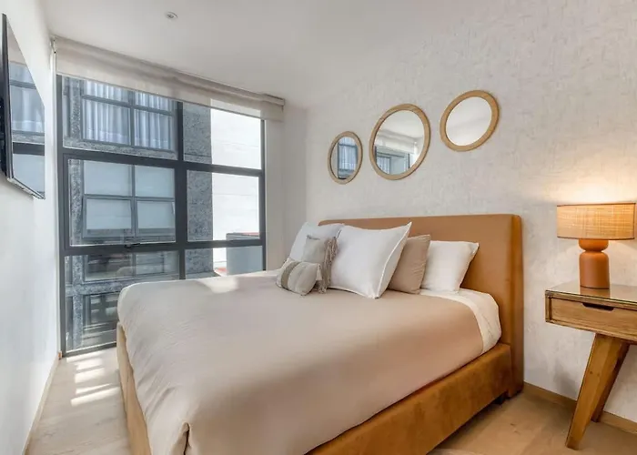 Apartment Roma Norte 2br Rooftop Cinema Gym & Grill
