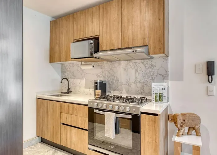 Roma Norte 2br Rooftop Cinema Gym & Grill Apartment *