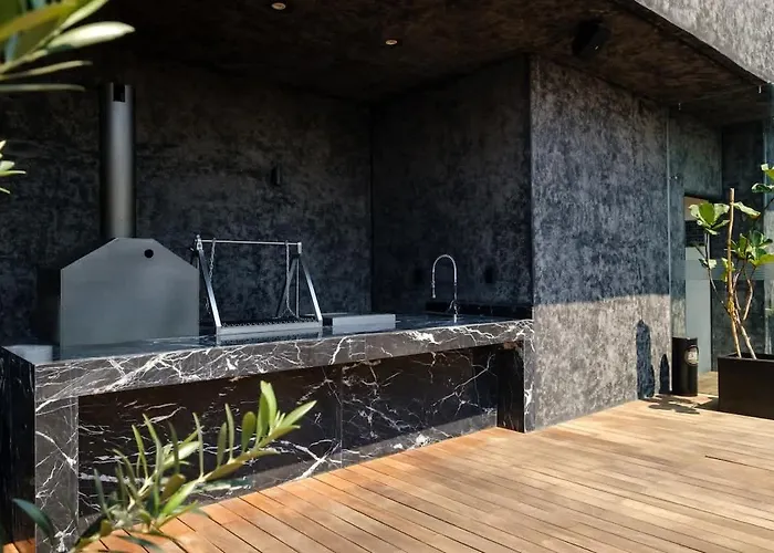 Apartment Roma Norte 2br Rooftop Cinema Gym & Grill Mexico City