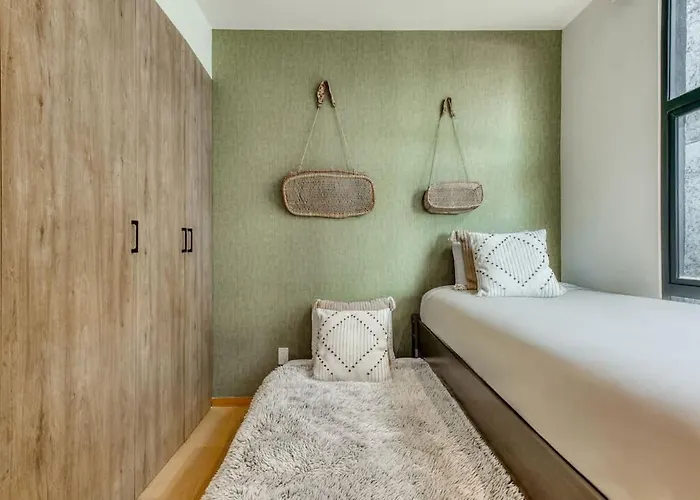 Roma Norte 2br Rooftop Cinema Gym & Grill Apartment