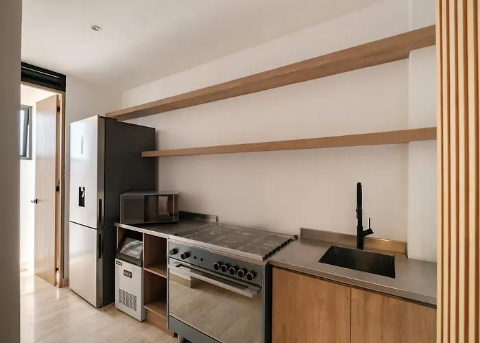 Apartment Roma Norte 2br Rooftop Cinema Gym & Grill *